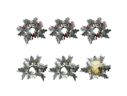 Guirnaldas de velas decorativas, juego de 6 piezas TRUYUETY