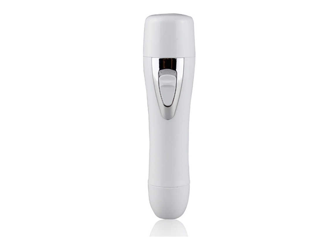Afeitadora Eléctrica Portátil 2 En 1 Usb Para Nariz, Oídos, Cejas Y Barba Peluquería Painless Remover Blanco