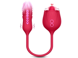 CUICH Vibrador Rosa Para Mujer Estimulador De Chupación De Clítoris Rojo