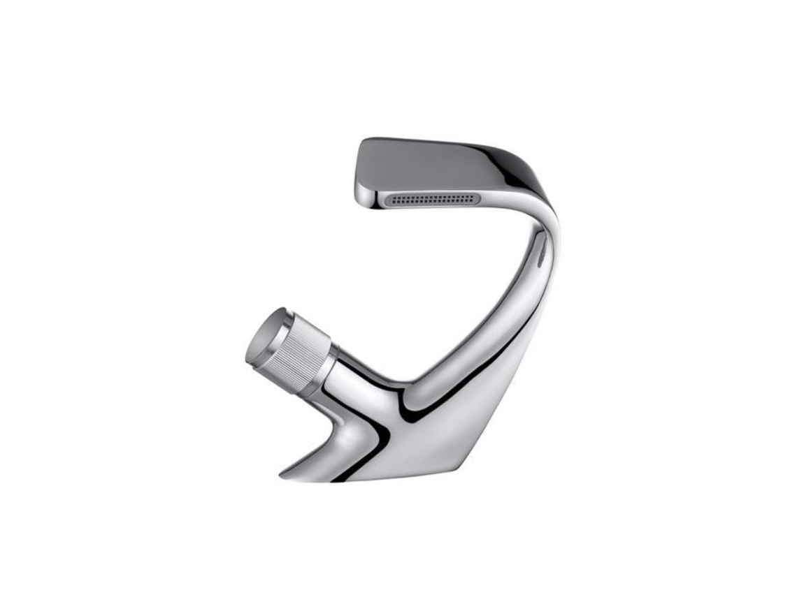 Grifo De Lavabo Con Repisa De Latón Cromado 80115 Colección Erymanthe