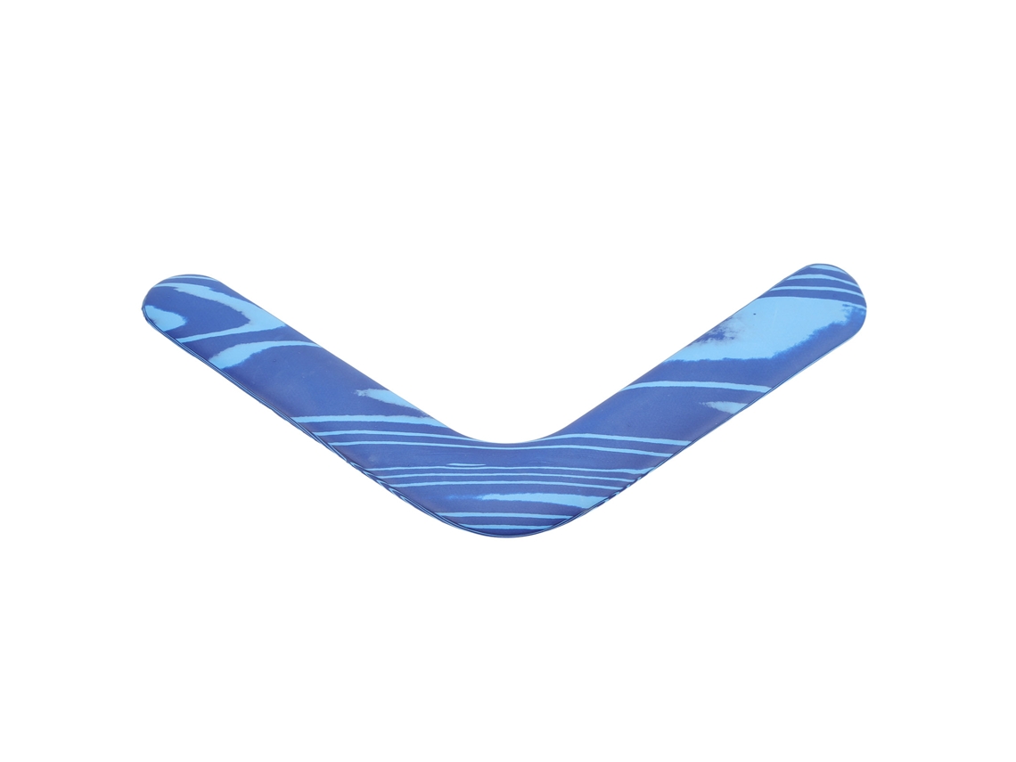 Juguete Seguro Para Lanzar Y Atrapar Al Aire Libre, Disco Interactivo En Forma De V Para Familias, Color Azul.