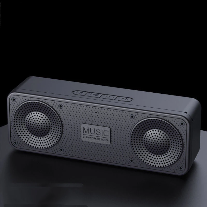 (negro) Radio Fm Portátil - Bluetooth 5.0 Inalámbrico, Compatible Con Tarjeta Tf, Unidad Flash Usb Y Reproducción Aux - Llamadas Manos Libres