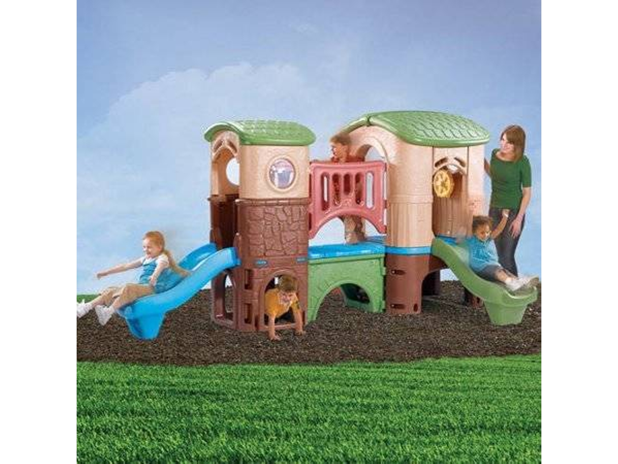 Playground de Jugar STEP2 Naturally Playful Clubhouse Climber