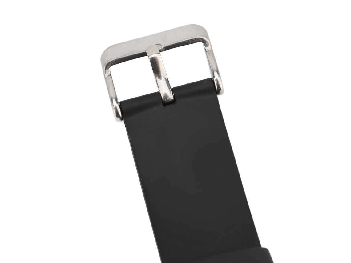 Reloj Cronógrafo Digital Para Hombre, Resistente Al Agua Hasta 50 M, Con Retroiluminación Y Cronómetro De 1/100 S, Correa De Tpu.