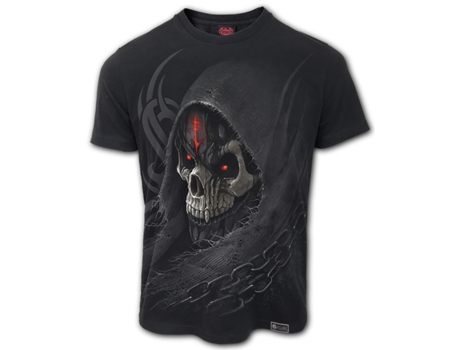 Camiseta Dark Death SPIRAL (S - Algodn - Negro)