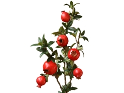 Flores de granada artificiales (estilo americano, rojo y rosa)