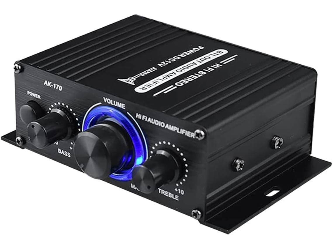 Amplificador De Potencia De Audio Estéreo Hifi De 200 W Con Entrada