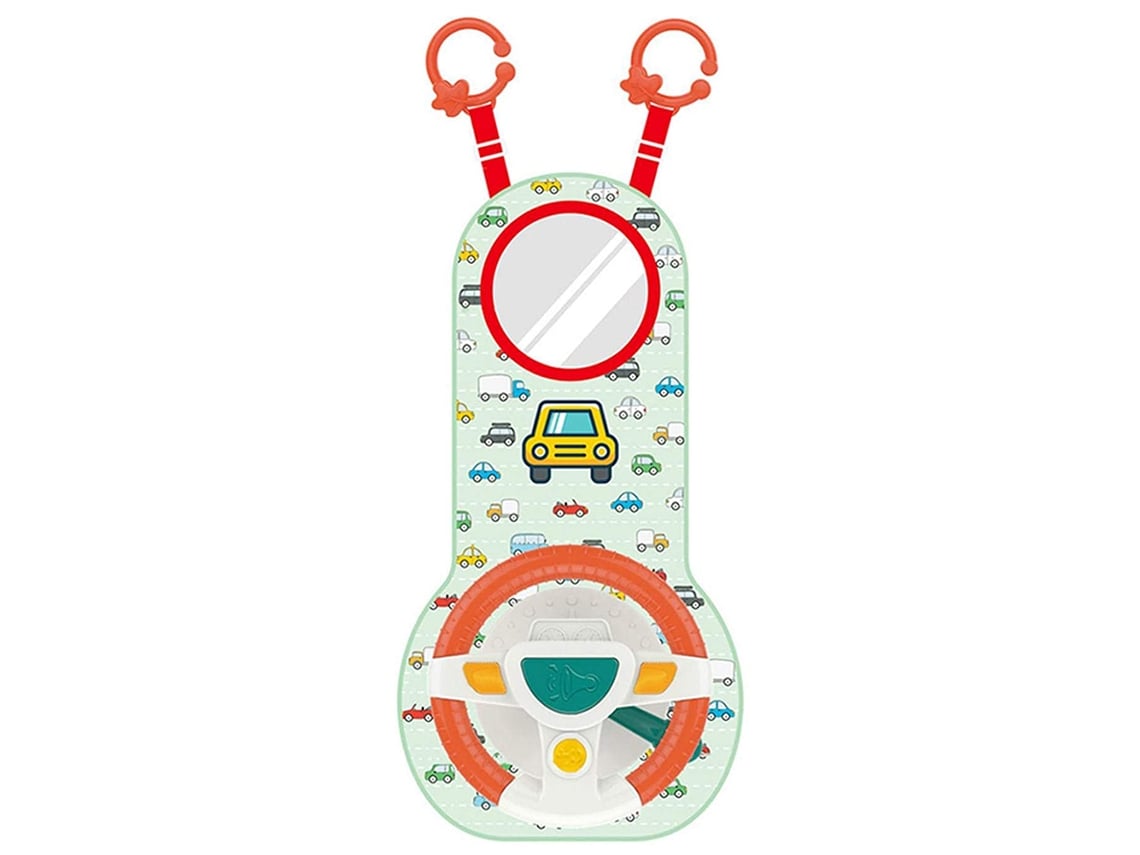 Ats-volante De Coche Simulado Con Luz Y Sonido Juguete Educatsivo Musical Para Bebés Niños Desarrollo Infantil