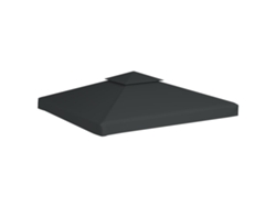 Cubierta de repuesto para cenador, 310 g/m², gris oscuro, 3 x 3 m, WSD711250 Lovely Home
