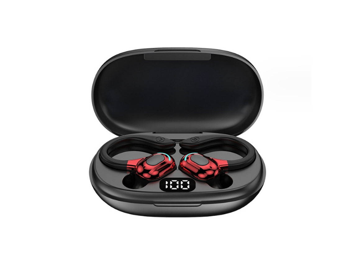 Auriculares YIZHOOD Bluetooth Rojo