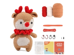 Juego de agujas de ganchillo, ideal para principiantes, incluye herramientas esenciales, Cervo Sika