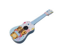 2026-juguete De Ukulele Simulado Con 4 Cuerdas Ajustables, Instrumento Musical Portátil Infantil, Azul