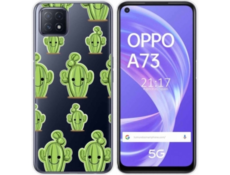 Carcasa Oppo A73 5G TUMUNDOSMARTPHONE Cactus Multicolor
