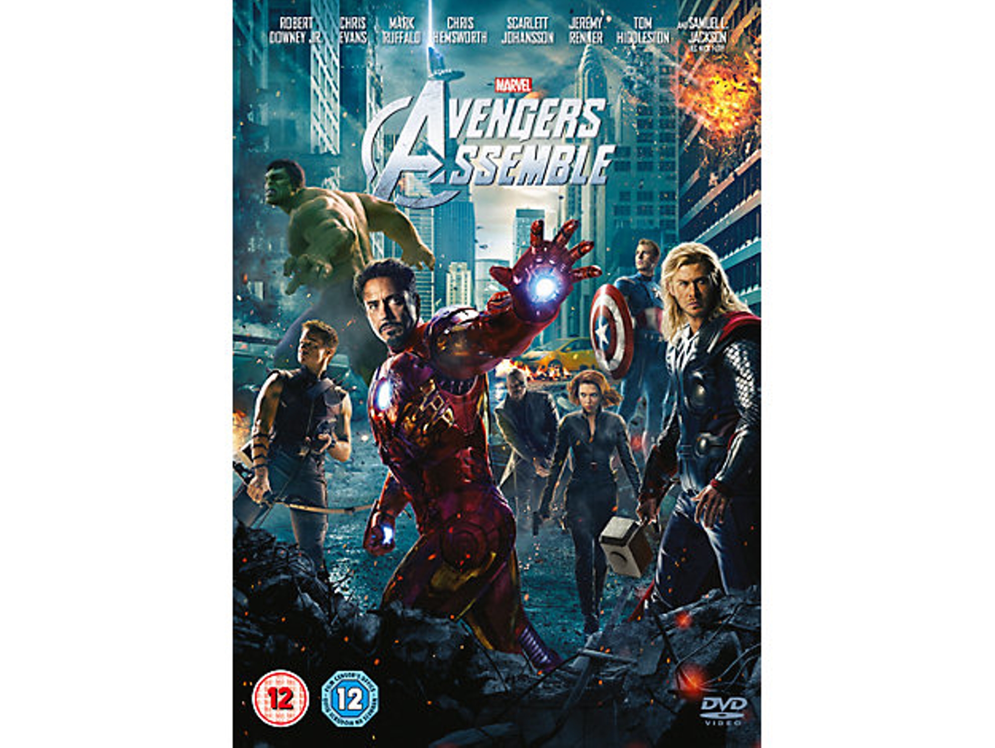 DVD Disney Marvel Avengers Assemble Inglés