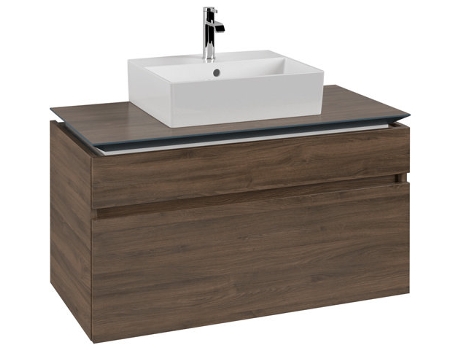 Villeroy &amp Boch Legato Vanity unit B604 1000x550x500mm centro lavabo iluminación LED