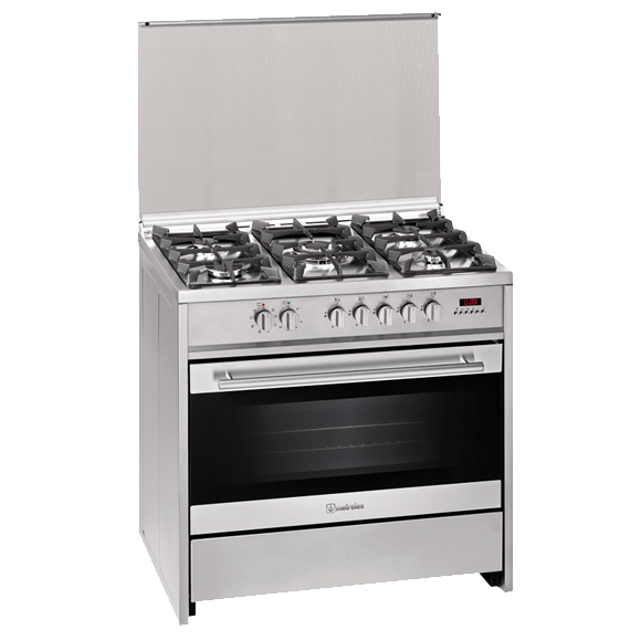 Cocina MEIRELES G 911 X NAT (114 L - Gas Natural - Inox)