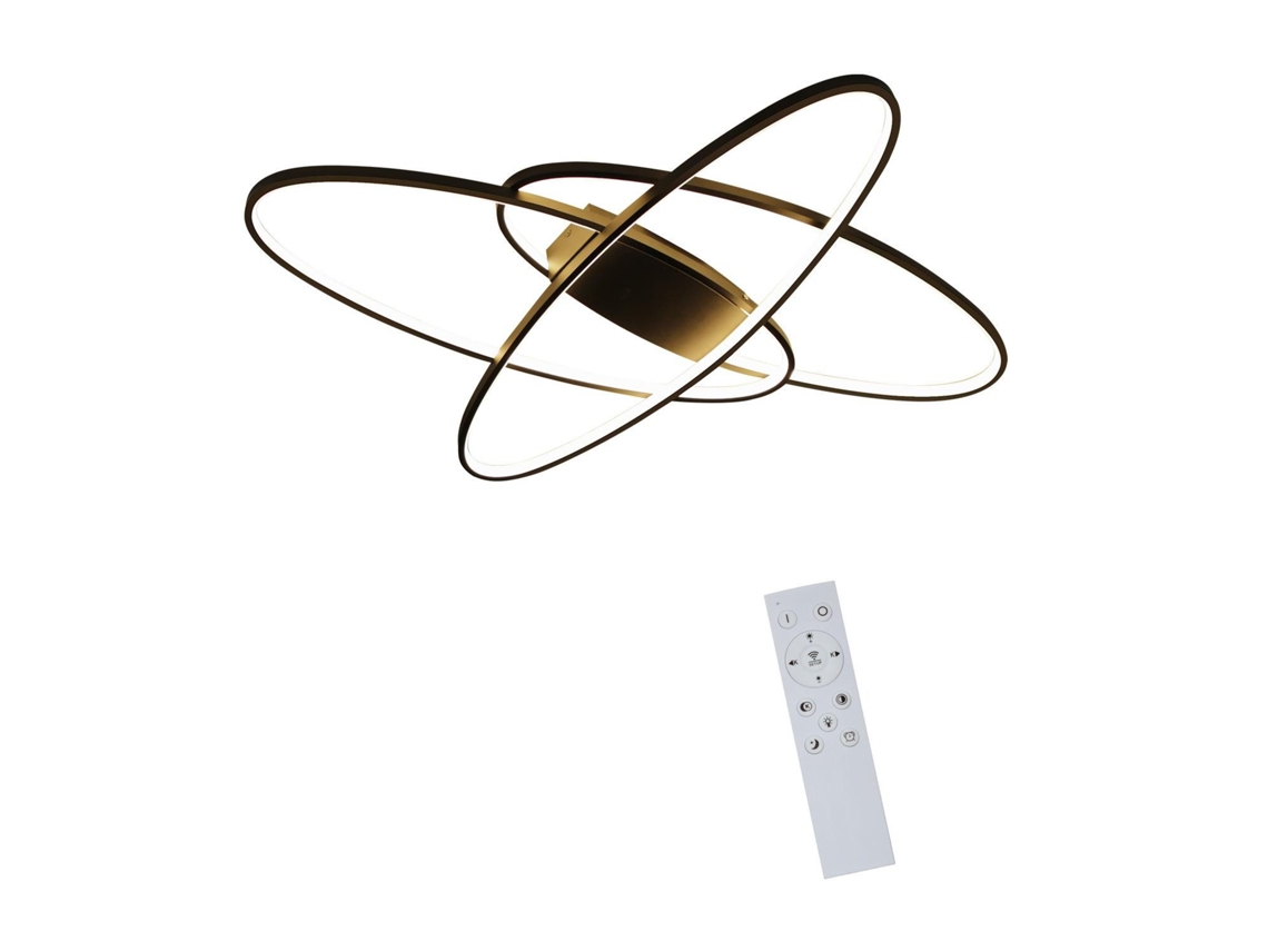 Zmh Lámpara De Techo Led Para Sala De Estar Con Regulador Remoto Lámpara De Techo De Pasillo Moderna