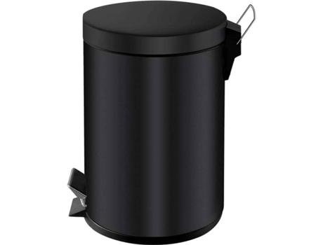 EKO Cubo de basura de pedal Classic 3 L negro
