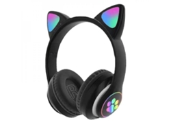 Auriculares Bluetooth SUN GOD Cat Ear Con Luz Led