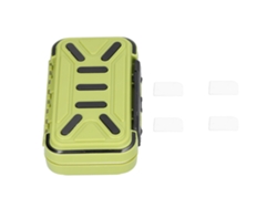 Danu26-caja De Almacenamiento De Lures Impermeable Para Pesca De Mar Y Mosca, Compacta De Plástico, Color Verde Claro