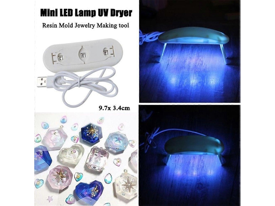 Lámpara UV para uñas, lámpara LED para curar resina, secador de uñas LED, accesorios para manicura Ly Ebike