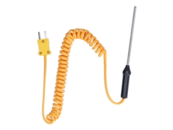 Sonda Termocoplasta Tipo K Sonda De Termômetro Manual De Aço Inoxidável Wrn‑02b3x80mm