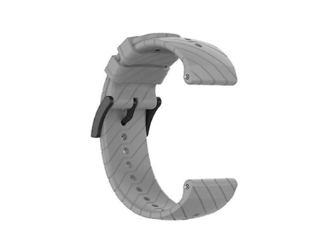Pulsera Correa de Reloj de Silicona para Suunto 7 Gris Rayo VENISYMLIS