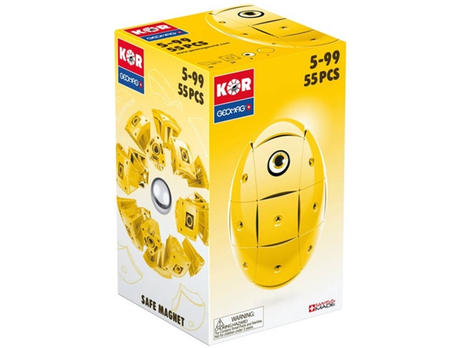 Juguete de Imán de Neodimio GEOMAG GM675 (Amarillo - Edad Mínima: 5)