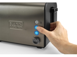 BLACK+DECKERr Bxto900E 2 Rebanadas Mini Horno 900 W Negro Acero Inoxidable