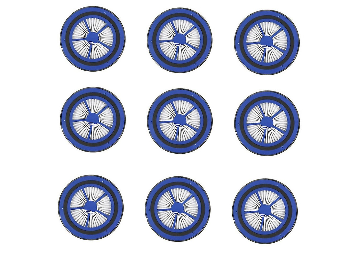 Filtro hepa 9pcs para aspirador de pó portátil proscenic p10 p11