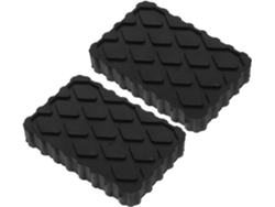 Juego De 2 Calzos De Goma Negros Para Gatos Hidráulicos, Calzos Elásticos Para Ruedas De Vehículos.