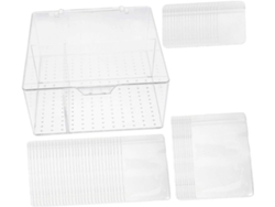 Caja de joyería Slowmoose con bolsas impermeables y cierre automático.