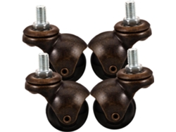 Ruedas 1.5 Giratorias Repuesto Muebles Sillas Oficina