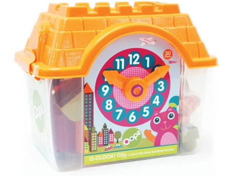 Blocs de Construcción OOPS Oops Casita Bloques L 30 pcs (Edad Mínima: 1 Mes - 30 Piezas)