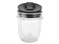 VYLARA Copo Substituível 12oz Para Liquidificador Com Tampa Compatível Com Nutri Ninja