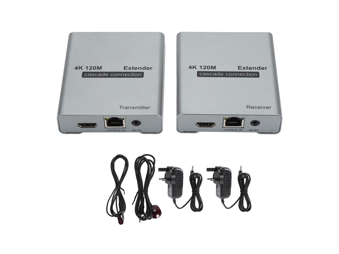Extensor KVM IP con extensión de vídeo HD y conexión USB