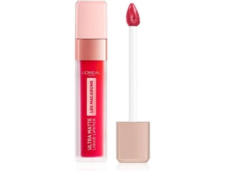 Labial L'OREAL Les Macarones Ultra Matte Liquid Barra De Labios 828 Framboise Frenzy