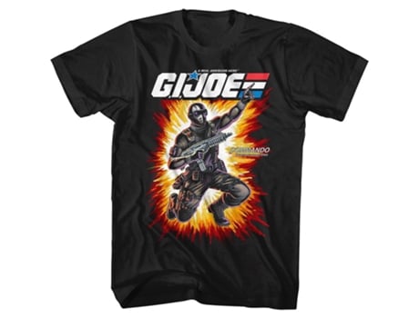 Camiseta ROCKINSTONE Box Art Snake Eyes GI Joe (S)