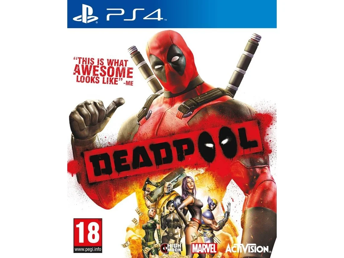 JG.PS4 DEADPOOL - USADO