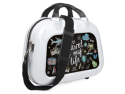 Neceser Viaje Rigido SKPAT Niza blanco-travel (35X26x17 Cm)