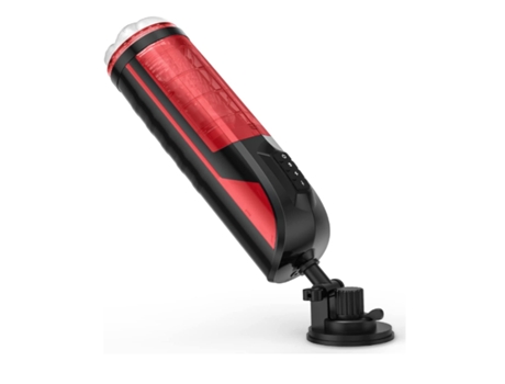 Masturbador Masculino Automático Stroke con Base de Succión Copa de Masturbación Masculina 7 Impulsos y Giratorio Negro BISBISOUS
