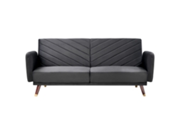 Sofá cama BELIANI Senja de Terciopelo Negro 200x95x87