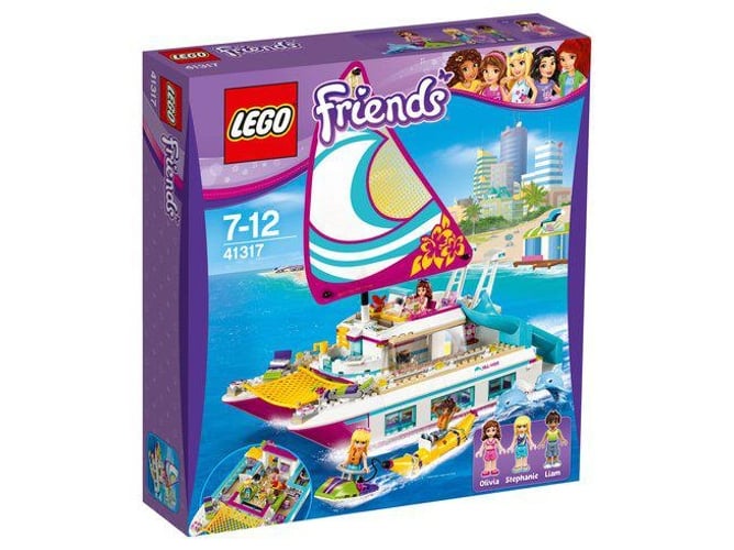 LEGO Friends: Catamarán Sunshine 41317 (Edad Mínima: 7 - 603 Piezas)