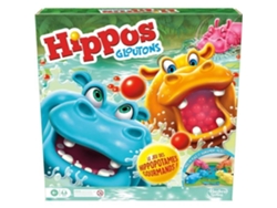 Hipopótamos glotones, juego de mesa para niños, juego de mesa, 4 años en adelante, para 2-4 jugadores, Hasbro Gaming