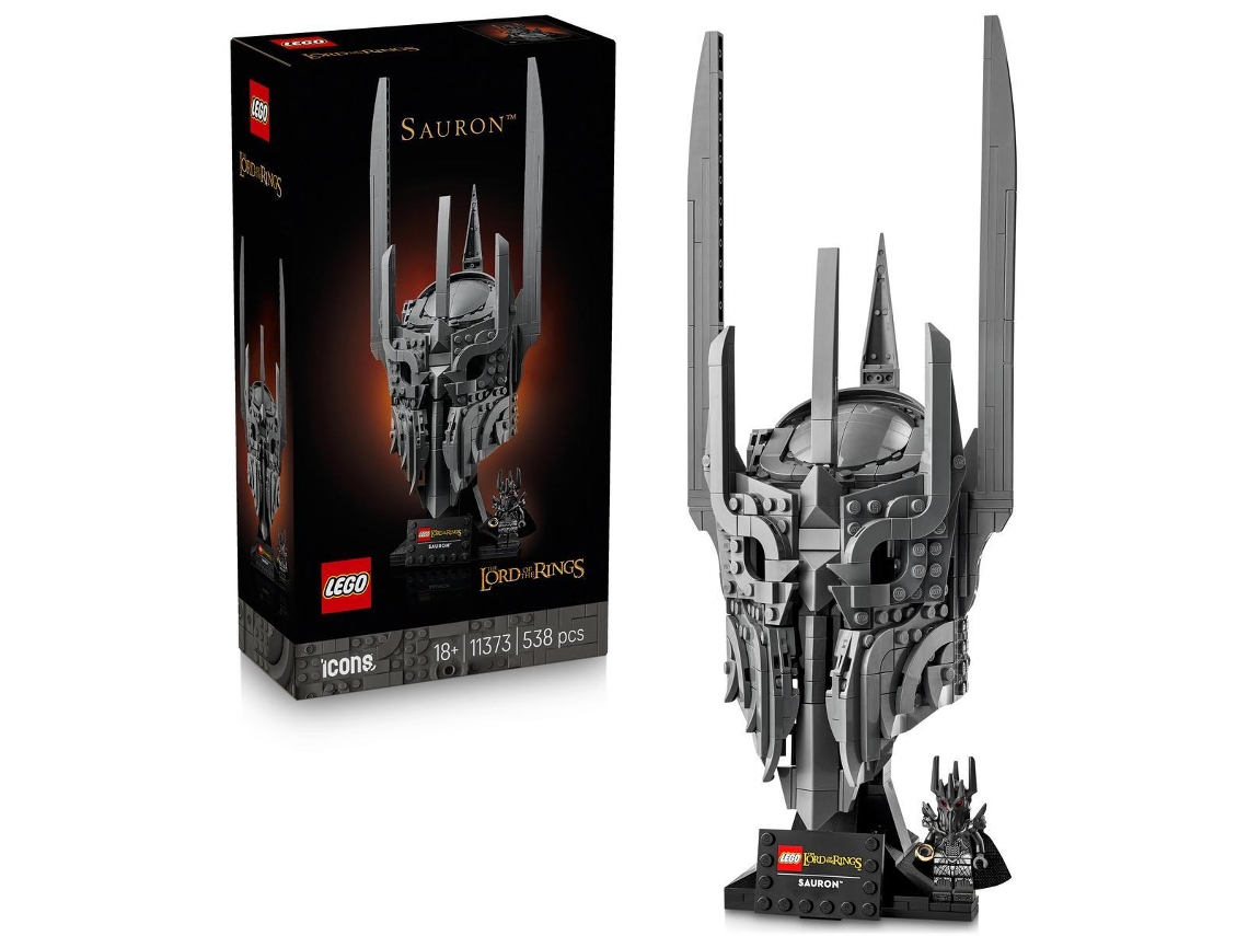 Lego® 11373 Icons El Señor de los Anillos: casco de Sauron kit de construcción - a partir de 18 años