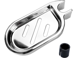 Jabonera para barra de ducha, jabonera, jabonera para baño, escurridor de baño. Jortmrd
