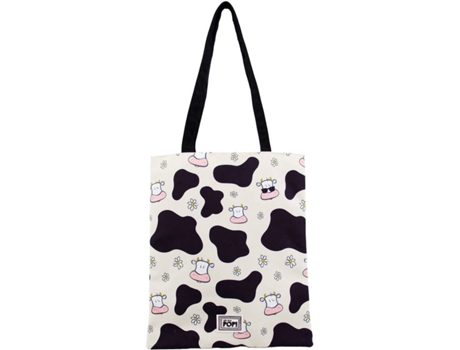 Bolsa OH MY POP! Cow (Beige - 40x33x1cm)