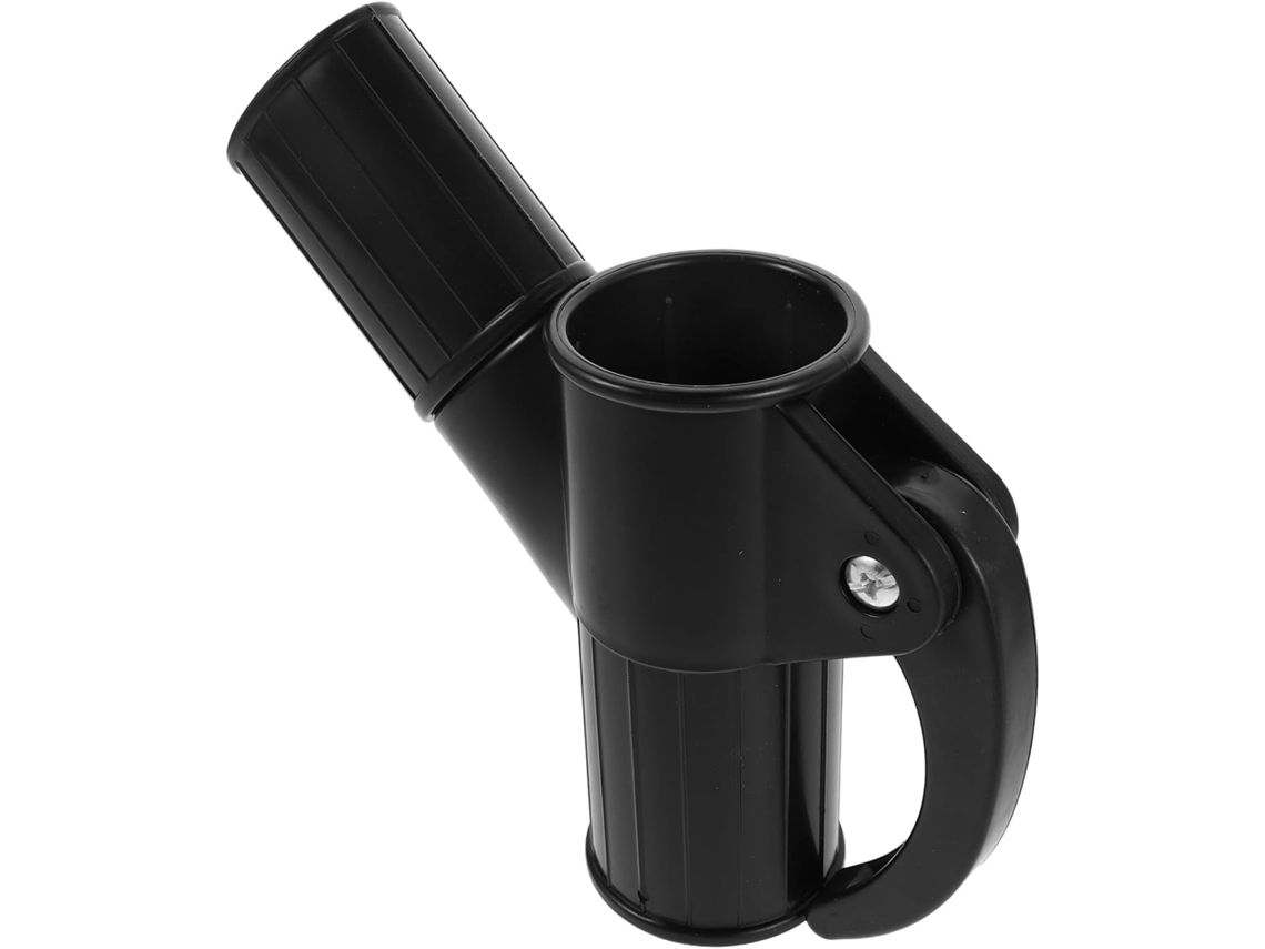Mango Para Sombrilla, Color Negro. Manivela De Elevación Rápida Para Patio.