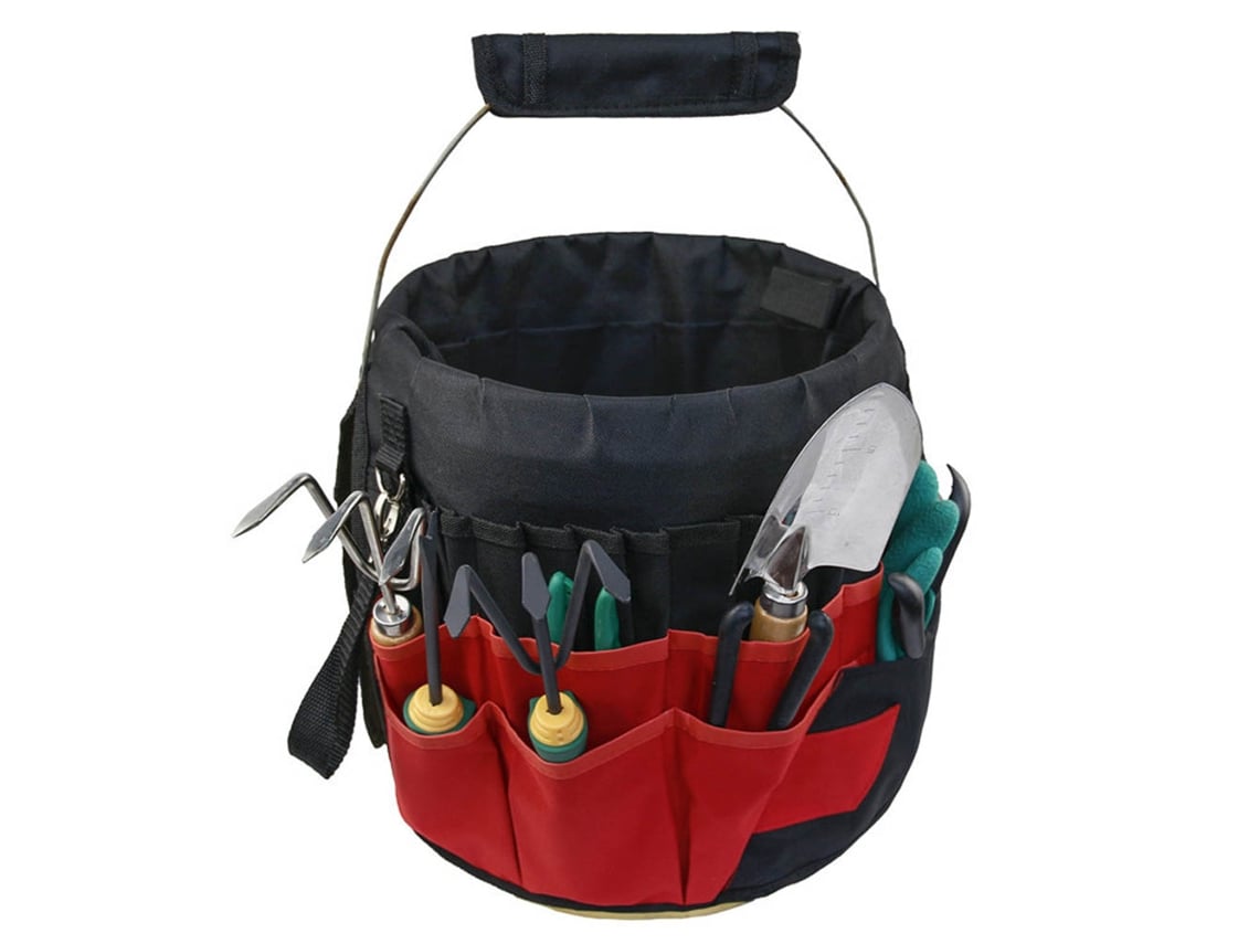 Bolsa Organizadora De Herramientas Con 42 Bolsillos Para Jardinería Profesional.