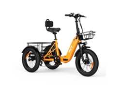 Triciclo Eléctrico Plegable Pvy F20, Batería De 48 V Y 21 Ah, Para Personas Mayores Y Transporte De Carga.